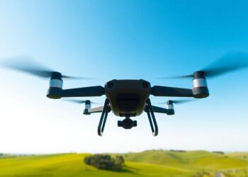 Drones volant au-dessus de la campagne fran an r çaise, survole un drone civil survolant une zone rurale verte et vallonnée.
