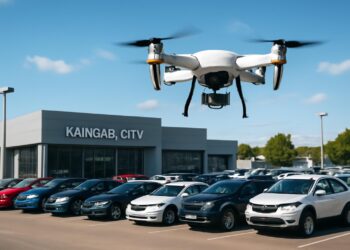 Kansas City : Un drone de sécurité dissuade efficacement les vols chez un concessionnaire automobile