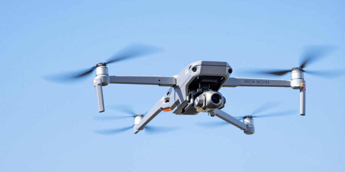 Drone SkyScout 2 et SkyScout 2+ en vol.