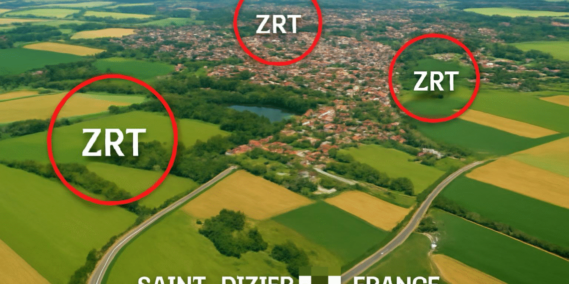 Saint-Dizier (52) : Création à titre expérimental de trois ZRT