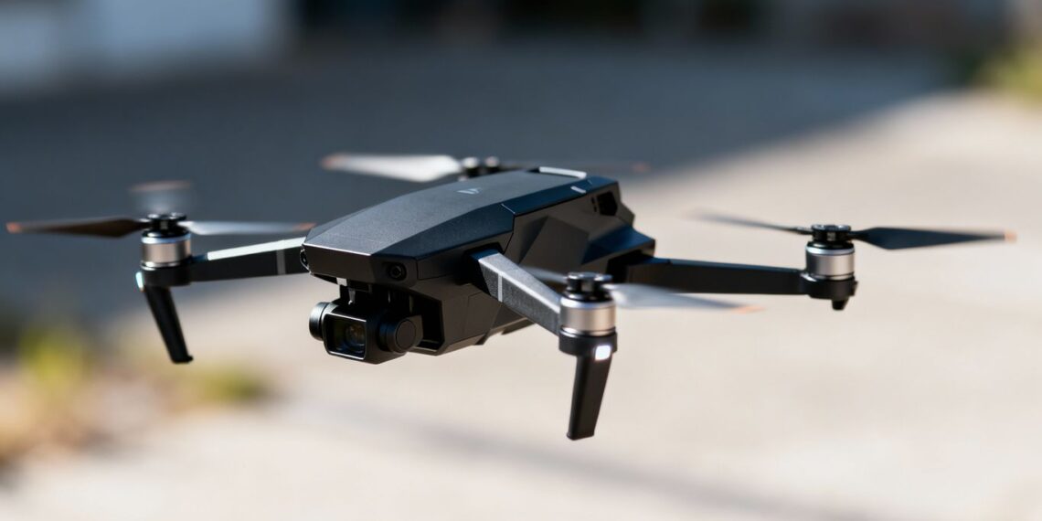 Drone Flock Safety Alpha en vol