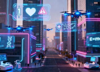 Technologie de pointe révolutionnant la santé, la sécurité et la science.