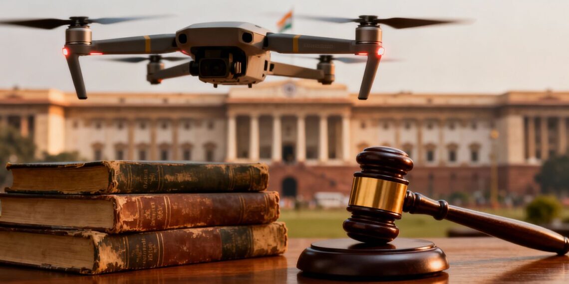 Drone sous réglementation stricte en Inde