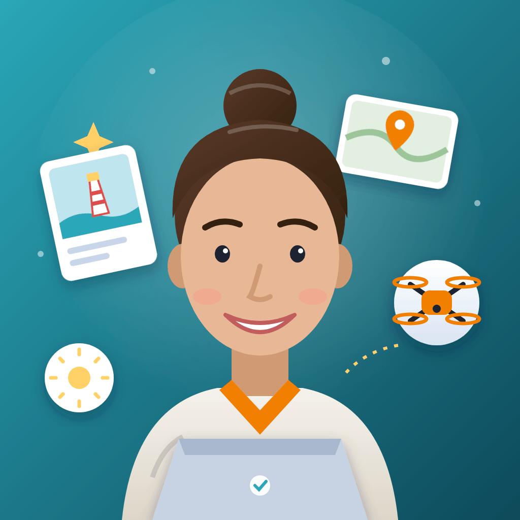 Avatar illustré de Evelyne, éditeur de drone-flyview.blog