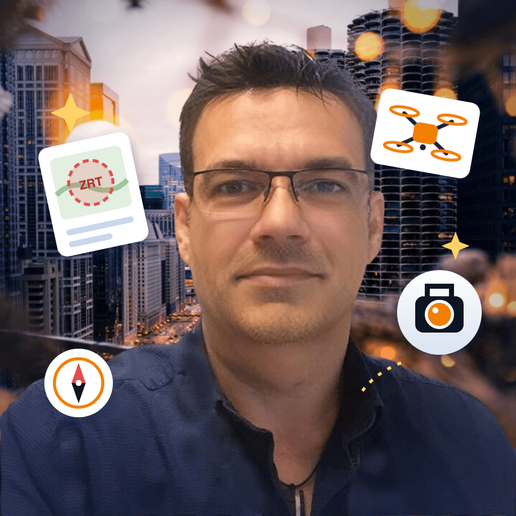 Philippe Chevé, fondateur de Drone-FlyView
