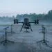Bruit drone : mesure acoustique d'un drone entouré de microphones