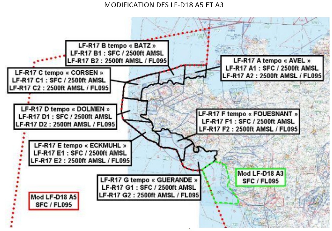ZRT R17 : carte de détail n° 1 publiée par le SIA — SUP AIP 077/26