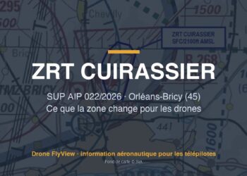 022/2026 — ZRT CUIRASSIER : une zone expérimentale pour des activités de défense dans la région d'Orléans-Bricy (45)