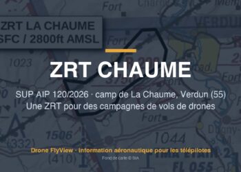 120/2026 — ZRT CHAUME : une zone expérimentale pour des drones militaires au camp de La Chaume, près de Verdun (55)