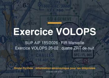 185/2026 — exercice VOLOPS 26-02 : quatre ZRT de nuit pour des vols de parapente dans la région de Chambéry