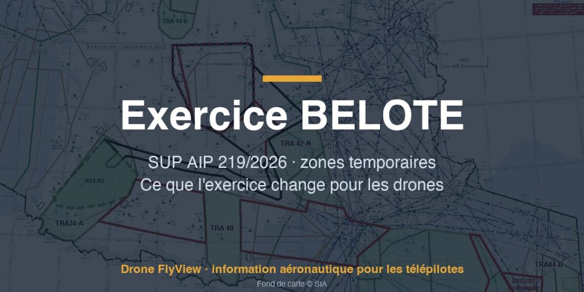 Exercice BELOTE — SUP AIP 219/2026
