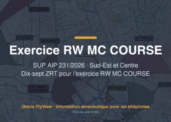 231/2026 — Exercice RW MC COURSE : dix-sept ZRT en novembre, dont dix partent du sol dans le Sud-Est