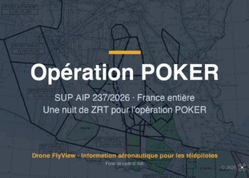 237/2026 — Opération POKER : une nuit de ZRT du 15 au 16 décembre, jusqu'à sept zones depuis le sol